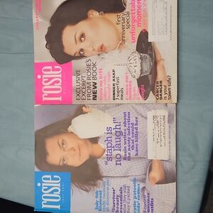 Vintage Rosie O'Donnell set of 2 Magazine Collection